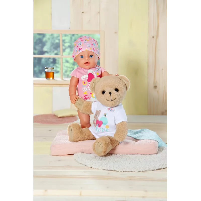 Hračkársky medveď BABY born medveď biely 0 až 12 rokov