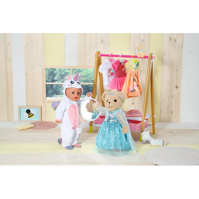 Hračkársky medveď BABY born medveď biely 0 až 12 rokov
