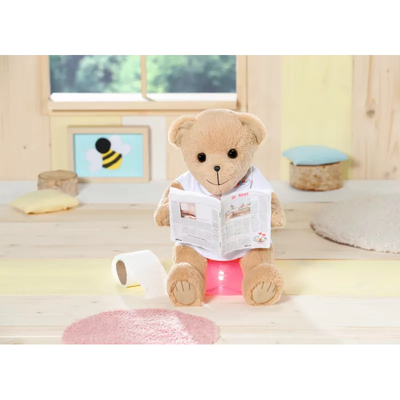 Hračkársky medveď BABY born medveď biely 0 až 12 rokov