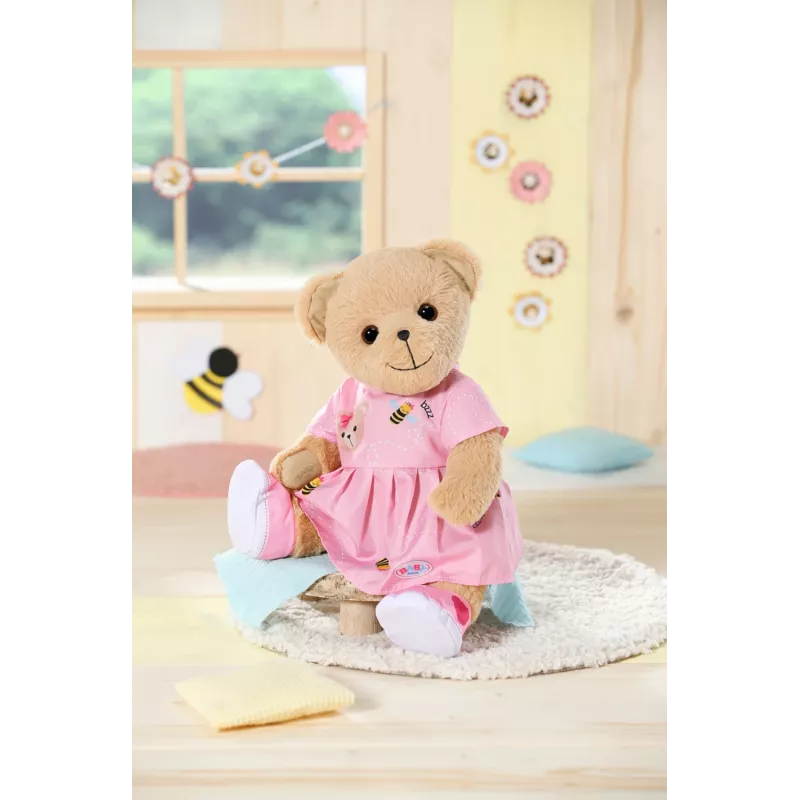 Šaty pre bábiky BABY born medvedí outfit skladací 1 rok 55 g