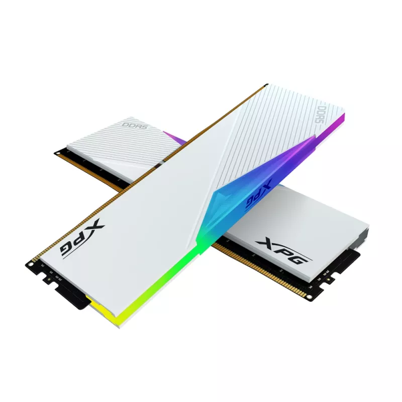 DIMM 64 GB DDR5-6400 (2x 32 GB) Dual-Kit, operačná pamäť biela, AX5U6400C3232G-DCLARWH, Lancer RGB, INTEL XMP
