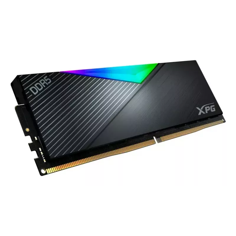 ADATA DIMM 64 GB DDR5-6400 (2x 32 GB) Dual-Kit (čierna, AX5U6400C3232G-DCLARBK, Lancer RGB, INTEL XMP) - 64 GB - DDR5