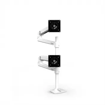 ERGOTRON LX Dual Stacking Arm, vysoký stĺpik (biela)