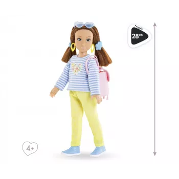Módna bábika Corolle Zoe Shopping Surprise Set 280 mm viacfarebná