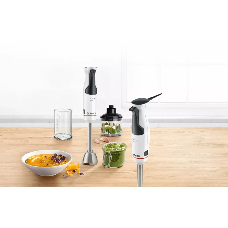 Bosch ErgoMixx Style MS6CM61V2 tyčový mixér s vákuom, 1000 W, nerezová oceľ/čierna