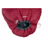 Mumiový spací vak High Peak Hyperion 1M nylon sivý červený 210 cm