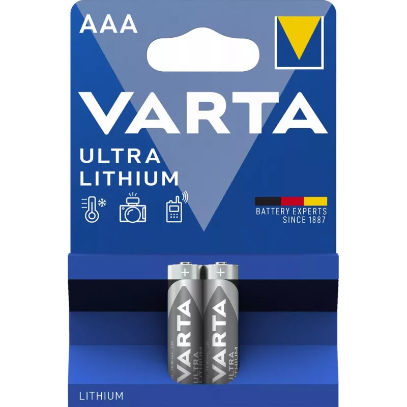 VARTA batéria jednorazová Ultra Lithium AAA 1,5 V