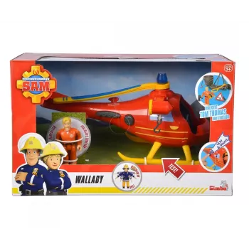 Vrtuľník Simba Toys 109252510 Fireman Sam oranžový 3+