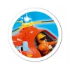 Vrtuľník Simba Toys 109252510 Fireman Sam oranžový 3+