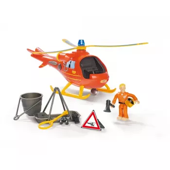Vrtuľník Simba Toys 109252510 Fireman Sam oranžový 3+