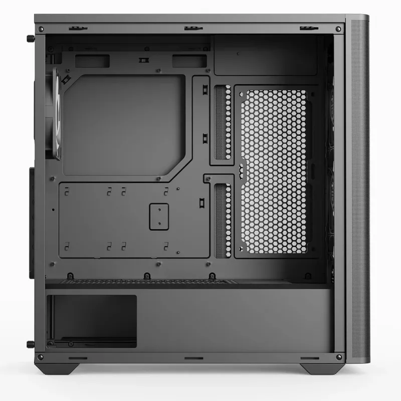 Aerocool D501A Midi Tower čierna