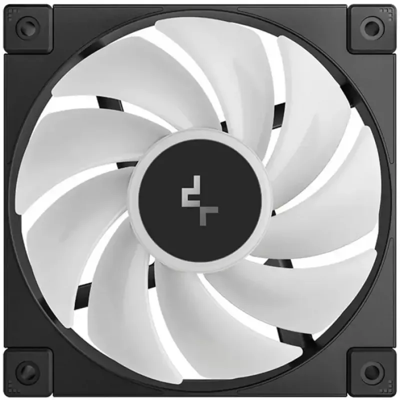 Ventilátor do skrine DeepCool FD12 ARGB 120mm čierny 120x120x25