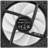 Ventilátor do skrine DeepCool FD12 ARGB 120mm čierny 120x120x25