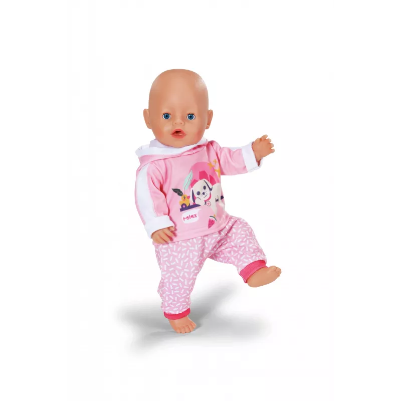 BABY born tepláková súprava ružová 43 cm sada oblečenia pre bábiky