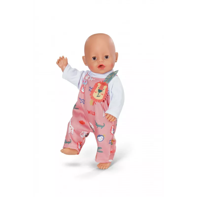 BABY born overal džungľa 43cm overal pre bábiky