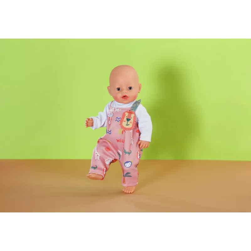 BABY born overal džungľa 43cm overal pre bábiky