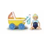 BABY born Splish Splash kočík s Emmou vodnou bábikou viacfarebný