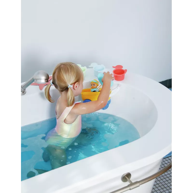 BABY born Splish Splash kočík s Emmou vodnou bábikou viacfarebný