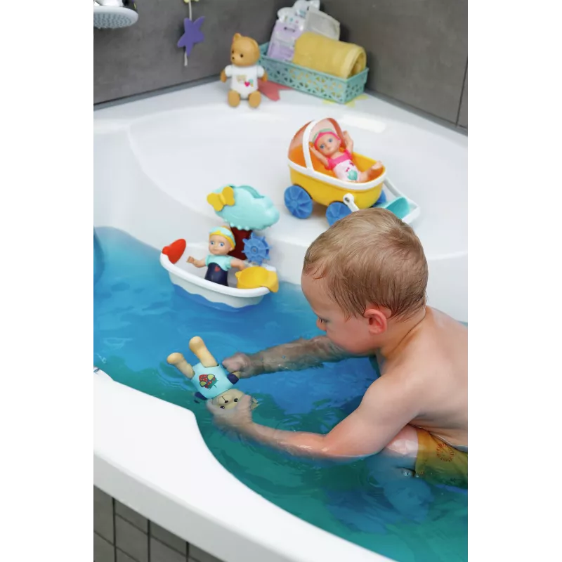 BABY born Splish Splash kočík s Emmou vodnou bábikou viacfarebný