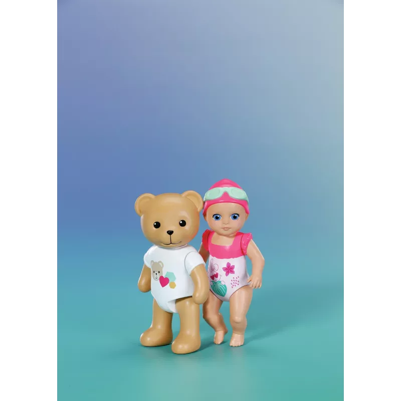 BABY born Splish Splash Teddy vodné zvieratko viacfarebné