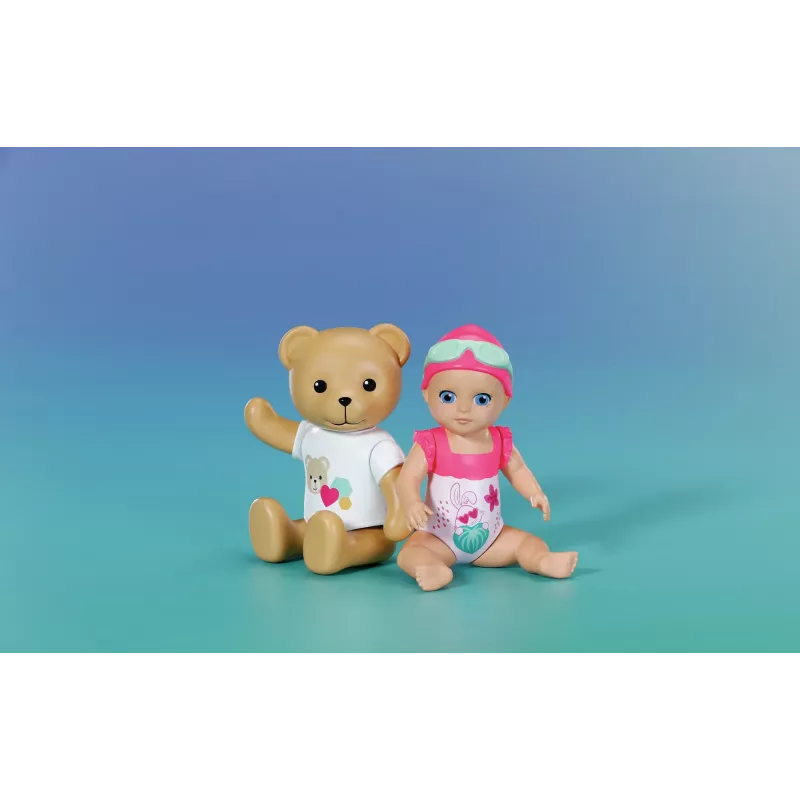 BABY born Splish Splash Teddy vodné zvieratko viacfarebné