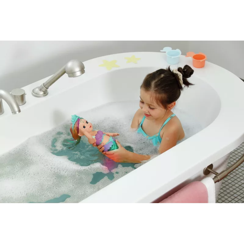 Bábika zapf creation BABY born morská víla model 837368 – bábika do kúpeľa s chvostom morskej víly