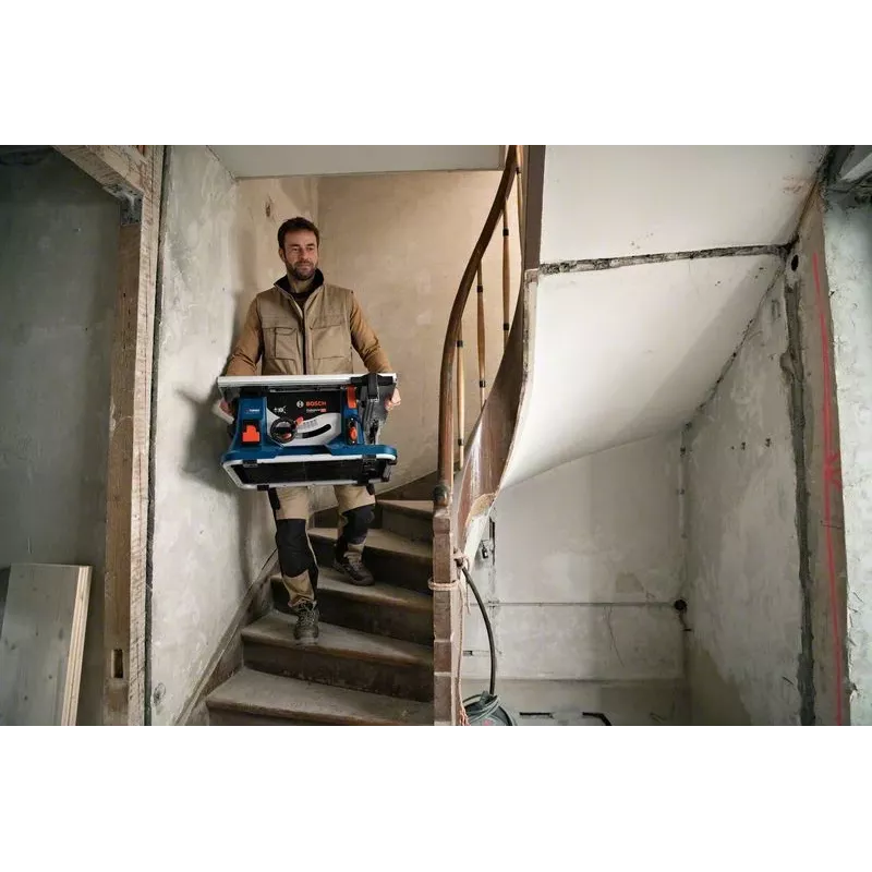 Bosch BITURBO GTS 18V-216 Professional akumulátorová stolová píla, 18 V, kotúč 216 mm, solo (bez akumulátora a nabíjačky), modrá