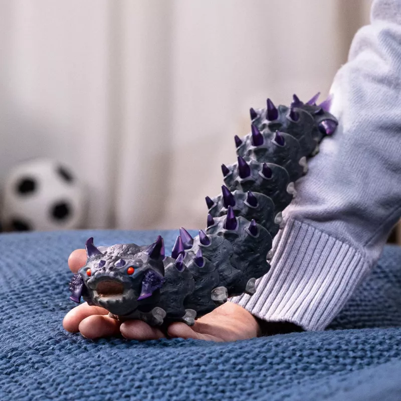 schleich ELDRADOR CREATURES tieňový červ, 7 rok(ov), monštrá a draci, tieňový svet, viacfarebná