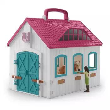 Farma Schleich HORSE CLUB Otvorená stajňa Malá podkova 42703 vek 5-12