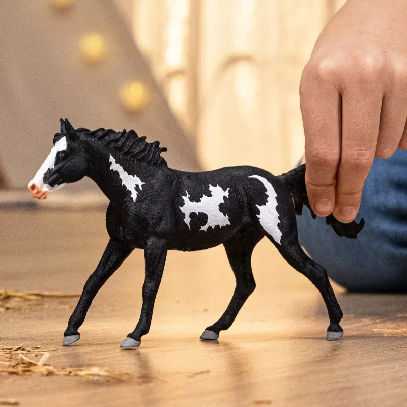 schleich HORSE CLUB Paint Horse valach, 5 rokov, kone, viacfarebné