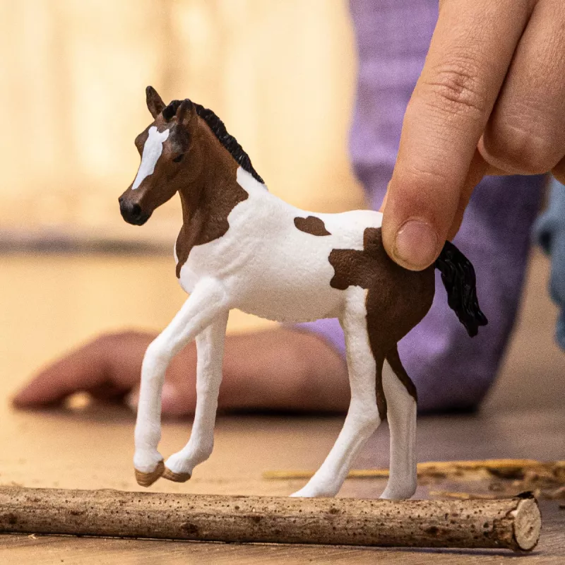 schleich HORSE CLUB Paint Horse žriebä, 5 rokov, kone, viacfarebné
