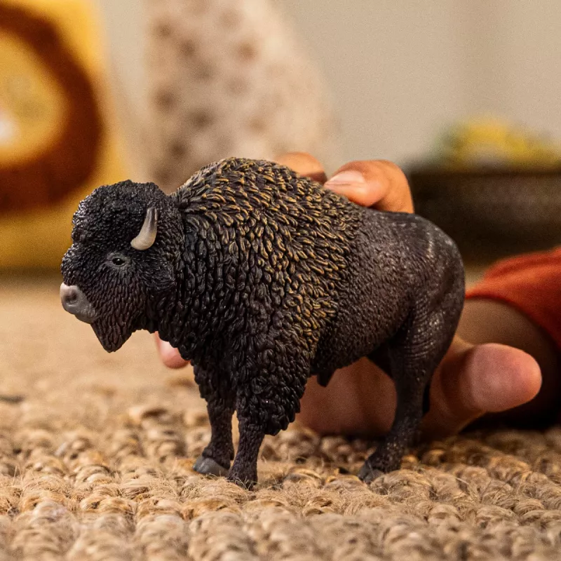 schleich WILD LIFE Bizón, 3 roky, safari, divé zvieratá / dobrodružná hračka, viacfarebné
