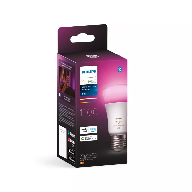 Philips Hue White and colour ambience A60 – E27 smart žiarovka – 1100