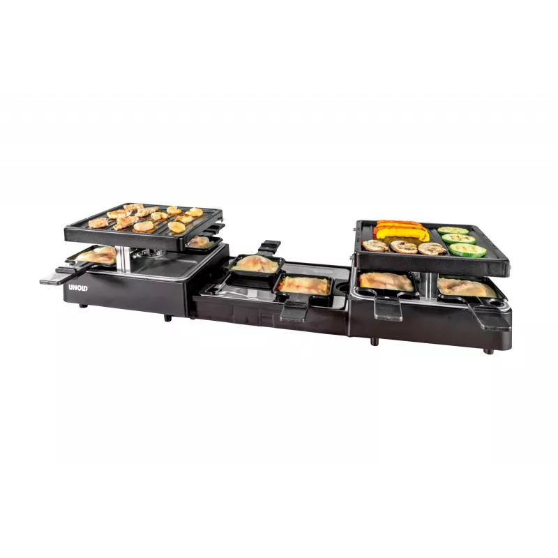 Unold 48755 Raclette gril pre 8 osôb 1300 W čierny