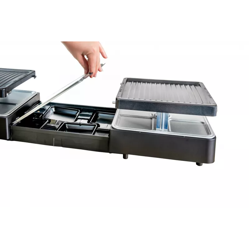 Unold 48755 Raclette gril pre 8 osôb 1300 W čierny