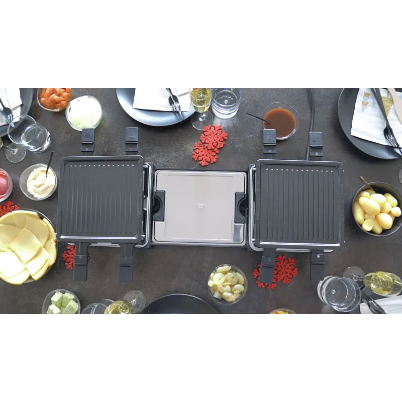 Unold 48755 Raclette gril pre 8 osôb 1300 W čierny