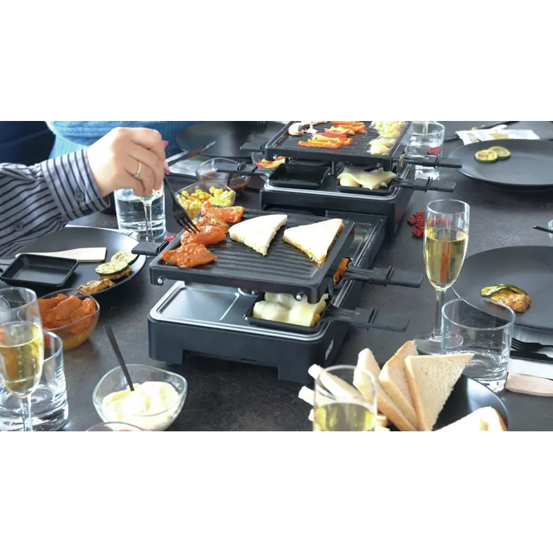 Unold 48755 Raclette gril pre 8 osôb 1300 W čierny