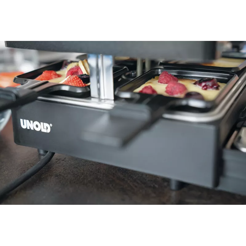 Unold 48755 Raclette gril pre 8 osôb 1300 W čierny