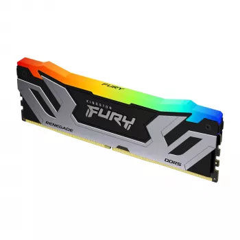 Kingston Technology FURY 24GB 8400MT/s DDR5 CL40 CUDIMM Renegade RGB strieborná XMP
