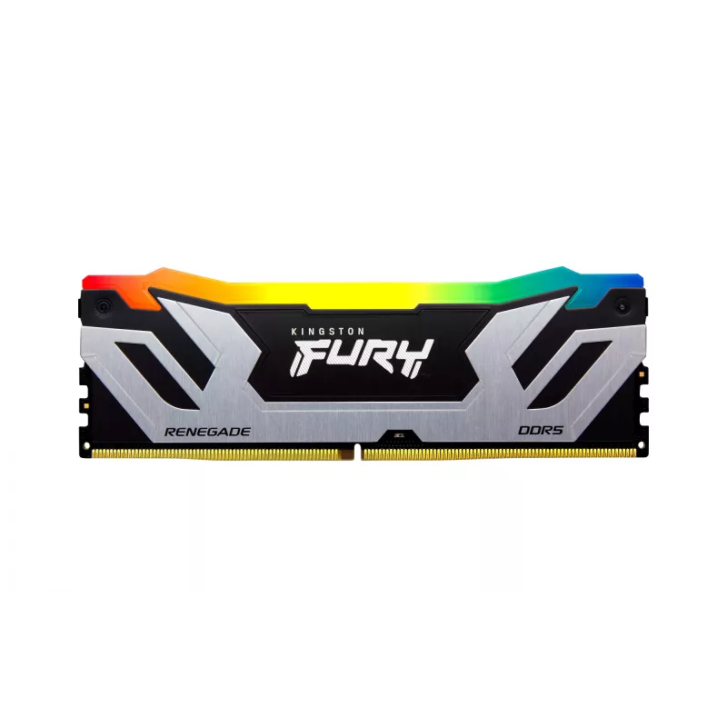 Kingston Technology FURY 24GB 8400MT/s DDR5 CL40 CUDIMM Renegade RGB strieborná XMP