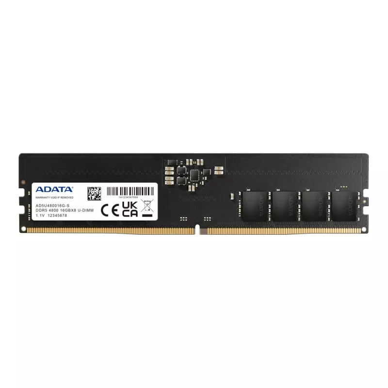 DIMM 32 GB DDR5-4800 (2x 16 GB) Dual-Kit, operačná pamäť čierna, AD5U480016G-DT, Premier