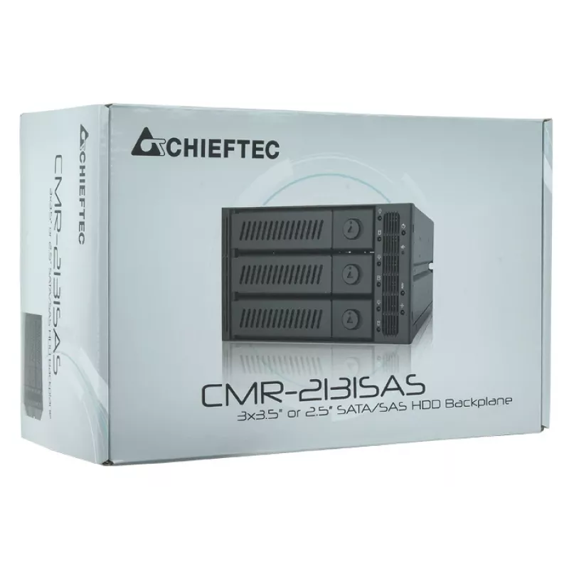 Chieftec CMR-3141SAS kryt pozície pre disky čierny