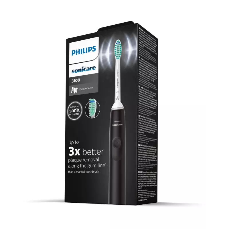 Philips 3100 Series HX3671/14 sonická zubná kefka so snímačom tlaku