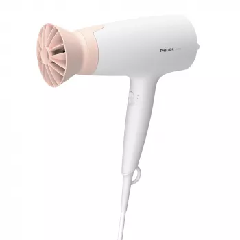 Fén na vlasy Philips BHD300/00 1600 W, 3 stupne ohrevu, 3 rýchlosti, studený vzduch, ružový/biely, 1,8 m kábel