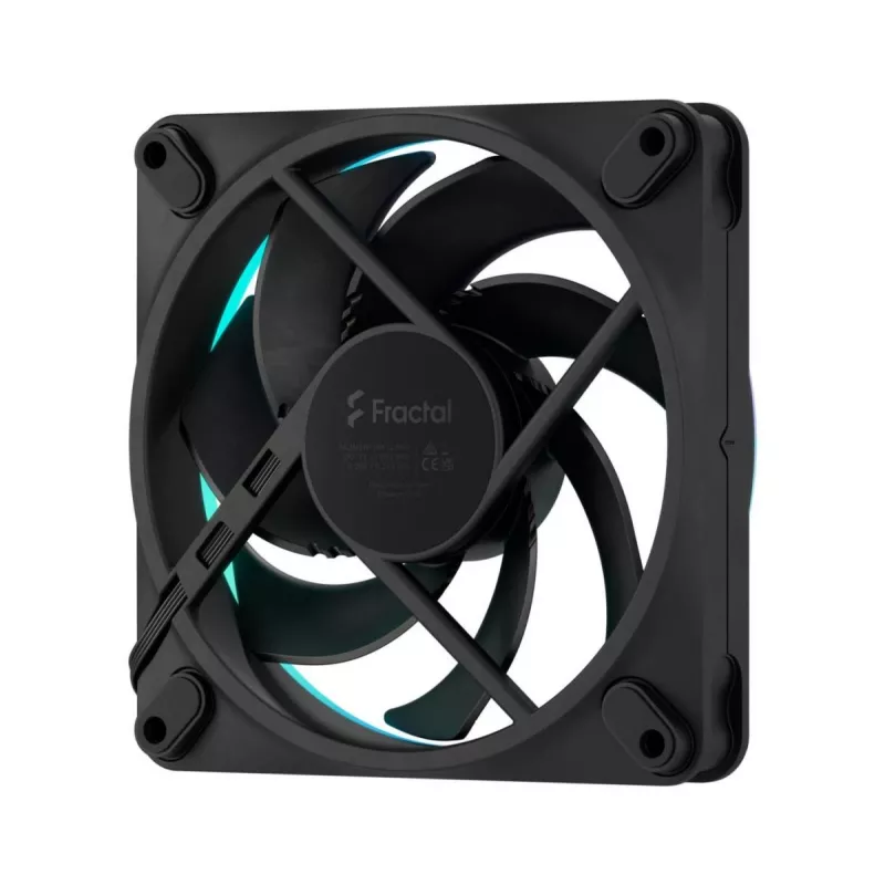 FRACTAL DESIGN chladiaci ventilátor Momentum 12 RGB 3-balík čierny
