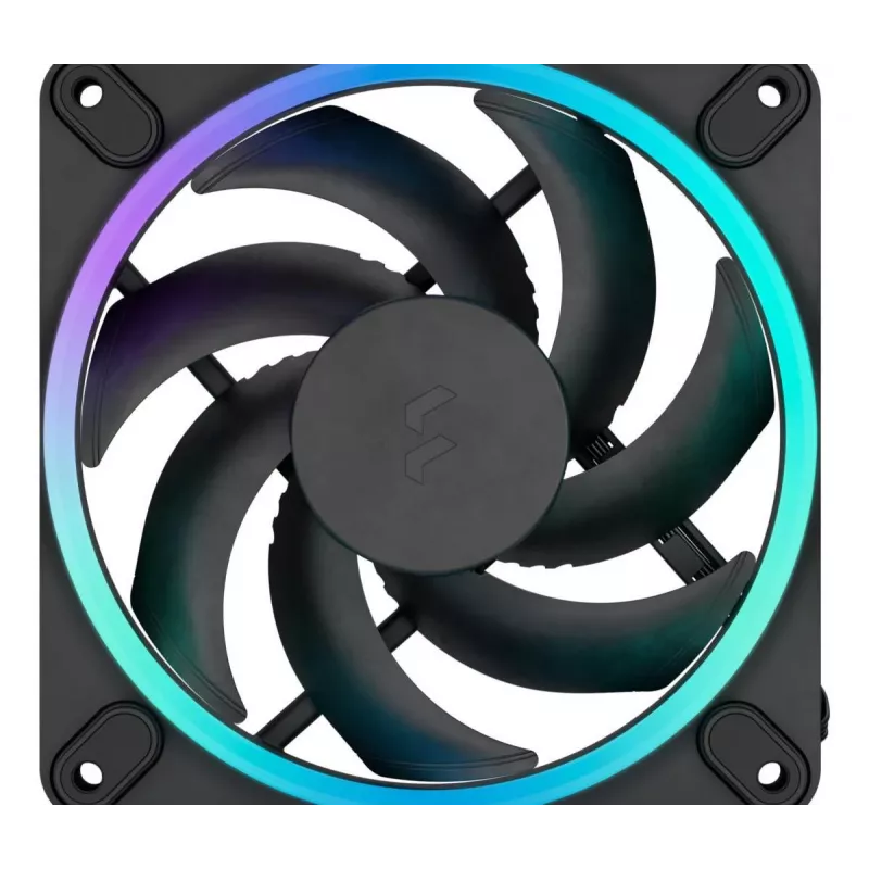 FRACTAL DESIGN chladiaci ventilátor Momentum 12 RGB 3-balík čierny
