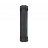 FRACTAL DESIGN chladiaci ventilátor Momentum 12 RGB 3-balík čierny