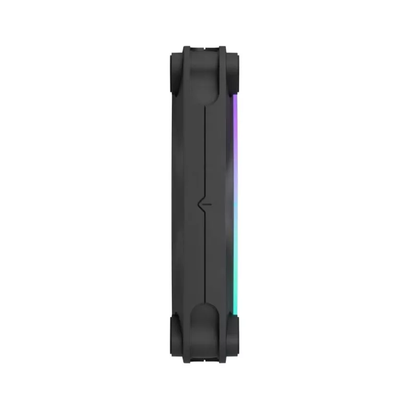FRACTAL DESIGN chladiaci ventilátor Momentum 12 RGB 3-balík čierny