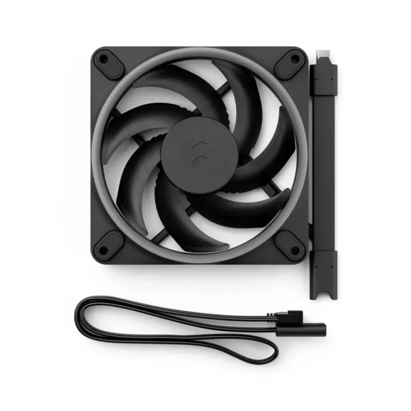 FRACTAL DESIGN chladiaci ventilátor Momentum 12 RGB 3-balík čierny