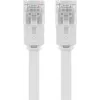 Sieťový kábel Goobay 93362 RJ-45 Cat5e 7m biely